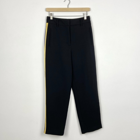 Wilfred Free Dress Pant with yellow and blue stripe cropped - Picture 2 of 8